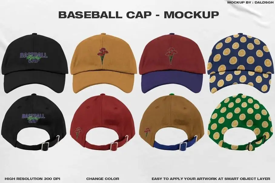 Baseball Cap By Daldsgh