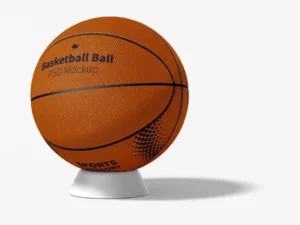 basketball ball mockup