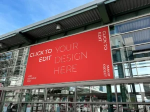 billboard display mockup