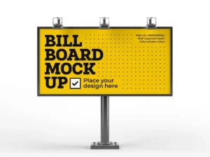 billboard mockup set 4