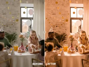 birthday vibes action lightrom presets 3