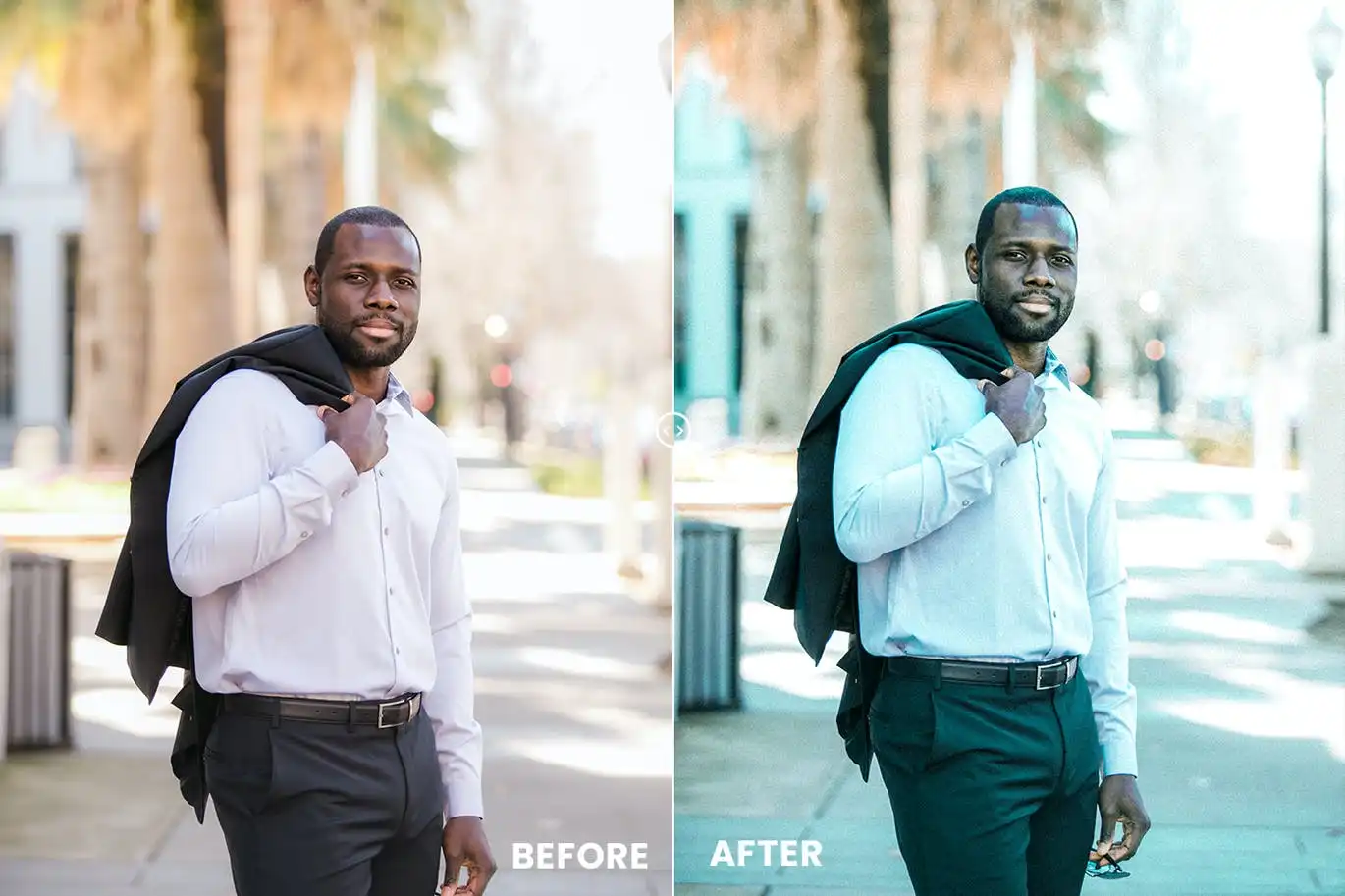 Black Portrait Action & Lightrom Presets 3 black portrait action lightrom presets 2