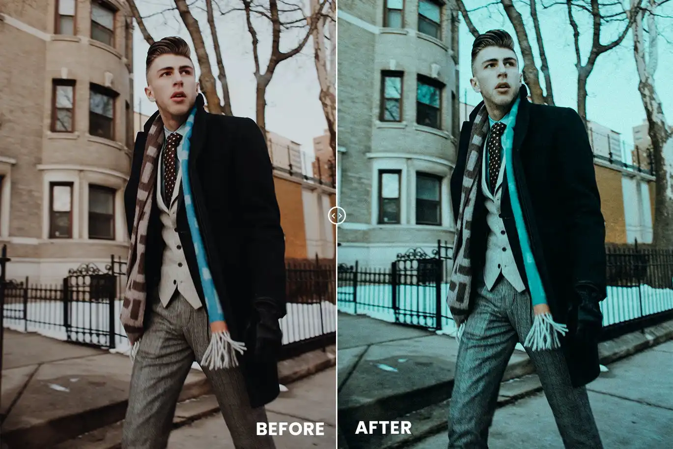 Black Portrait Action & Lightrom Presets 4 black portrait action lightrom presets 6