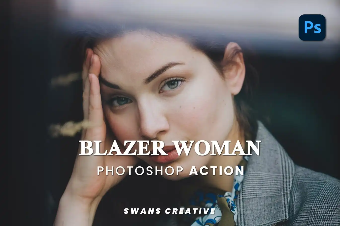 Blazer Woman Photoshop Action