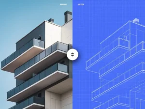 blueprint architecture photoshop action 4