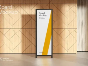 board mockup