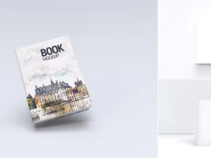 book cover mockup set 3