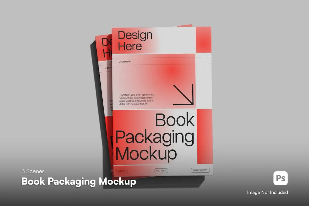 Book Packaging Mockup
