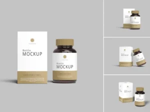 bottle mockup