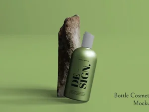 bottle packaging mockup