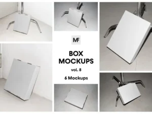 box mockups vol8 packaging mockups