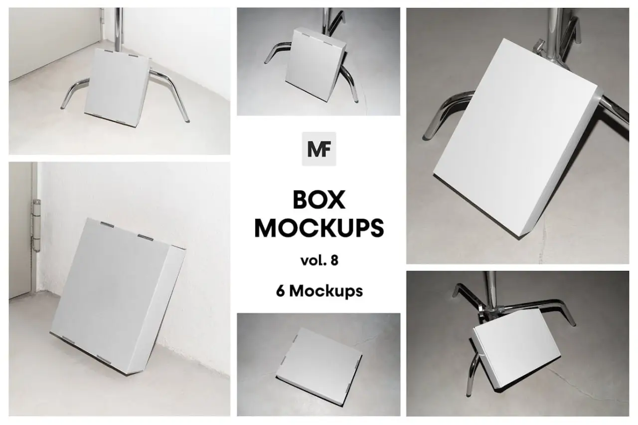 Box Mockups Vol.8-Packaging Mockups
