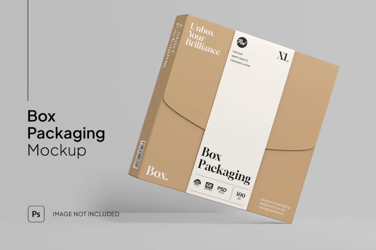 Box Packaging Mockup