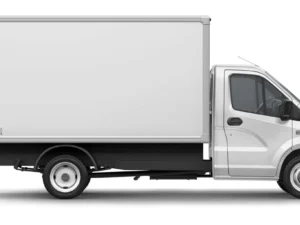 box truck mockup side view