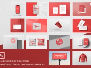 branding mockup collection