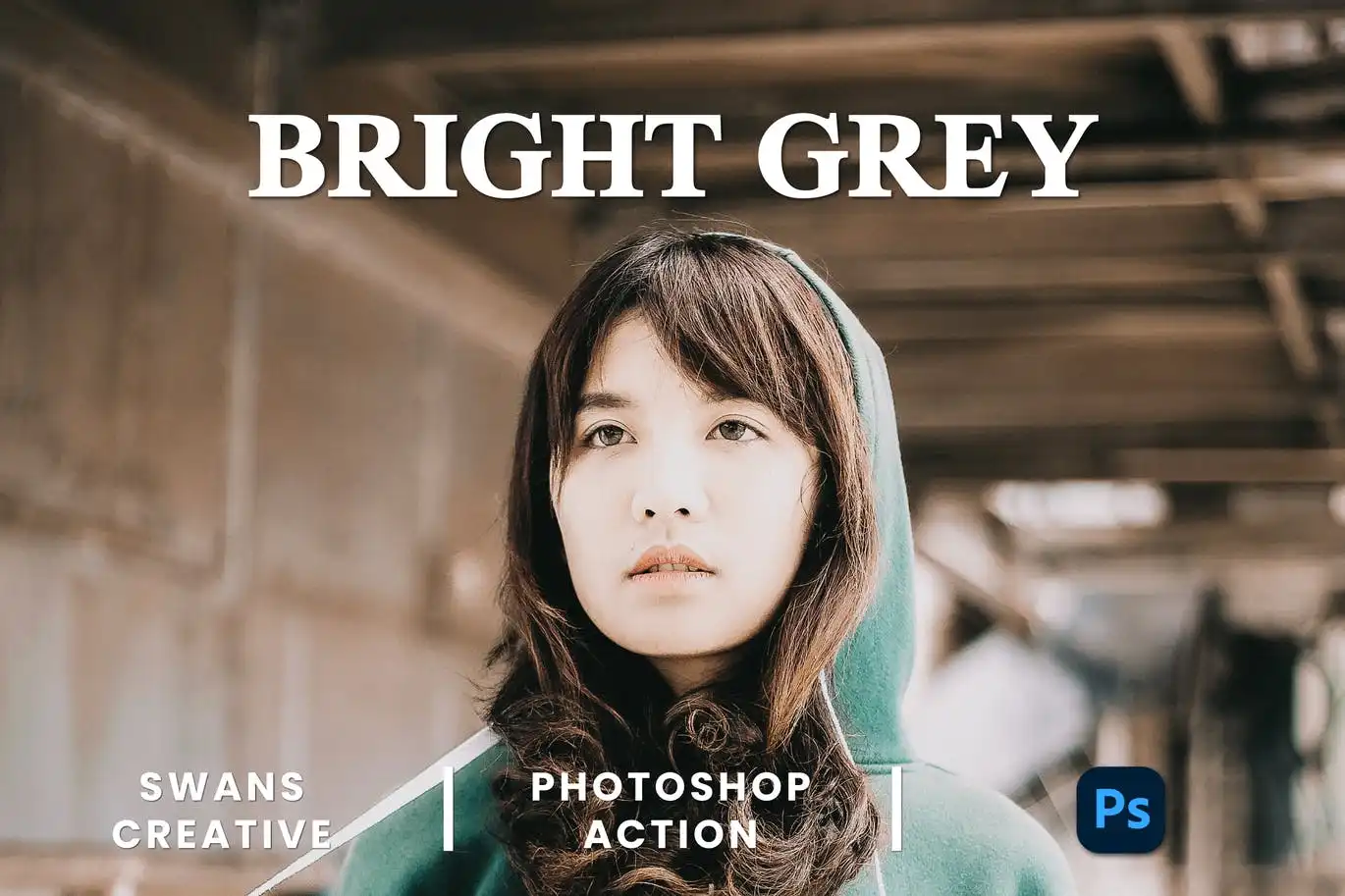 Bright Grey Photoshop Action 3 bright grey photoshop action 3