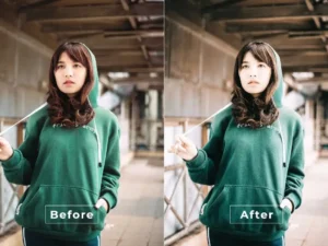 bright grey photoshop action