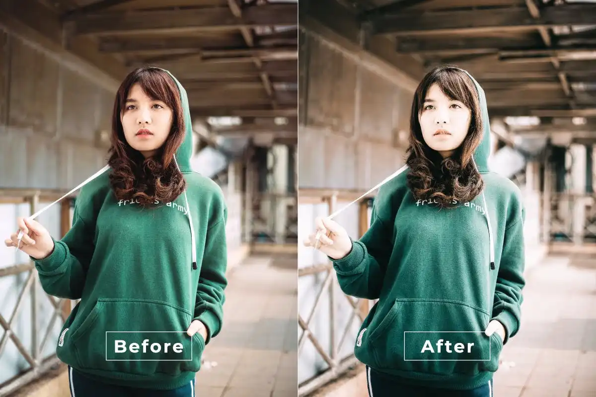 Bright Grey Photoshop Action