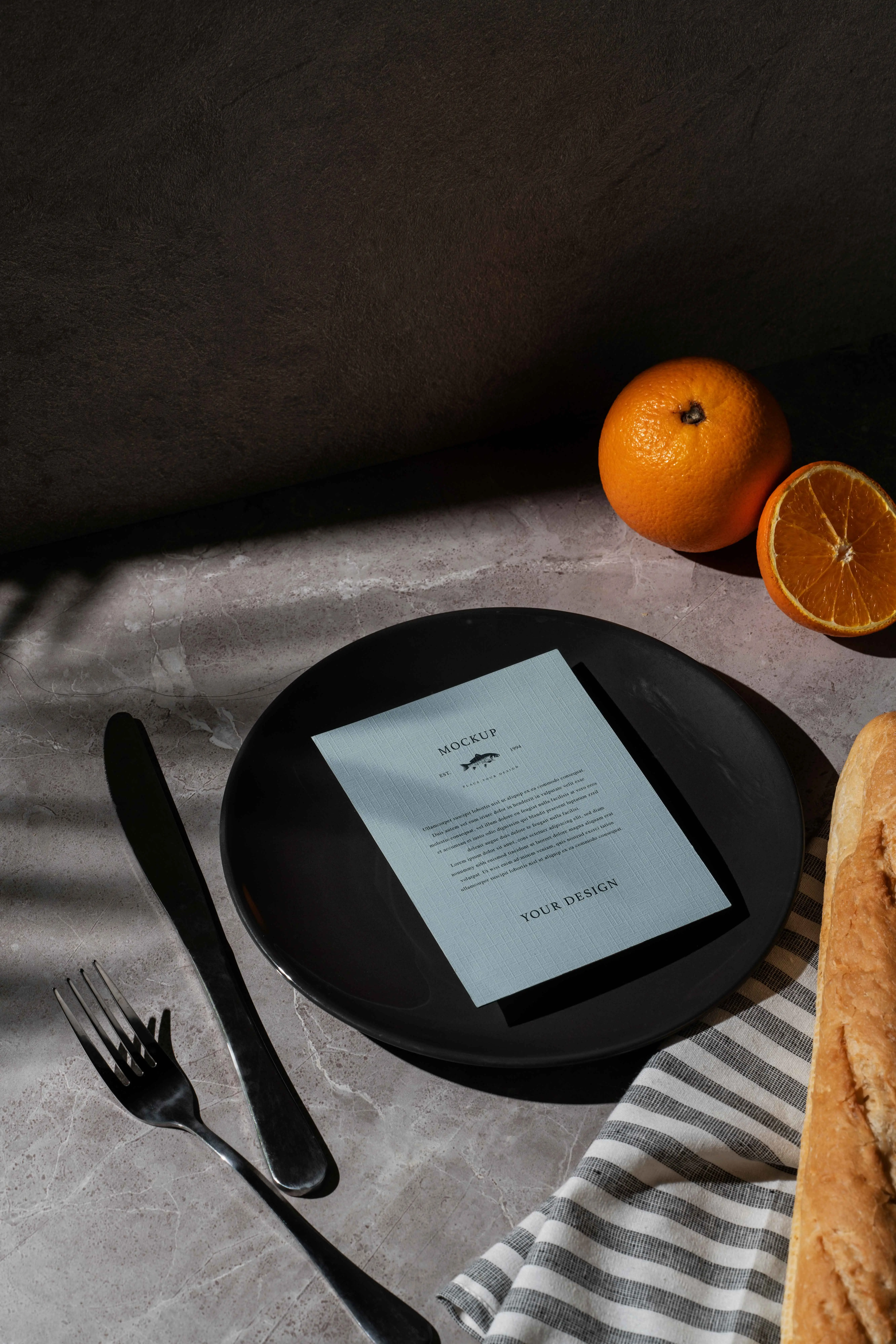Brunch Menu Mock-Up Scene 2