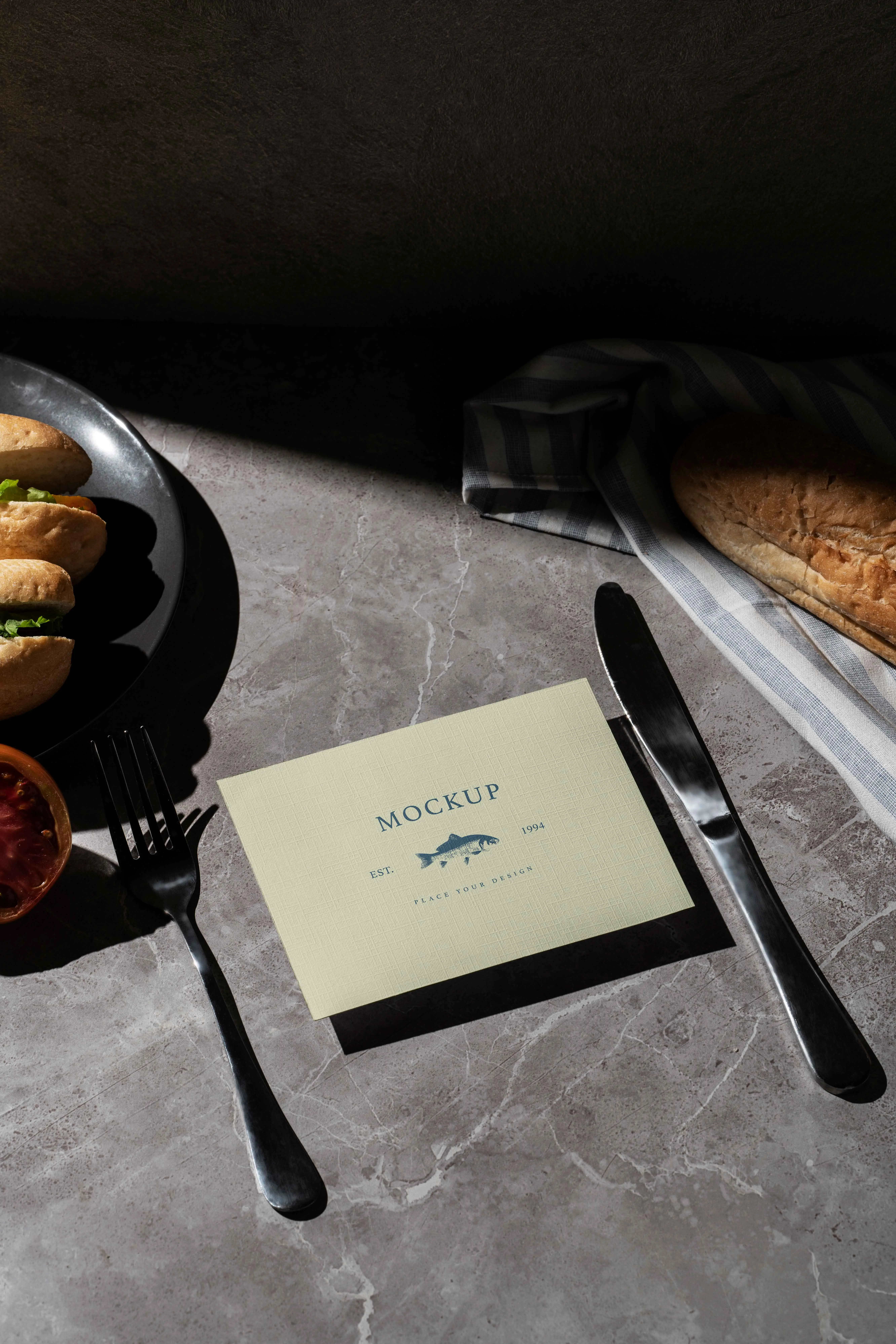 Brunch Menu Mock-Up Scene 4