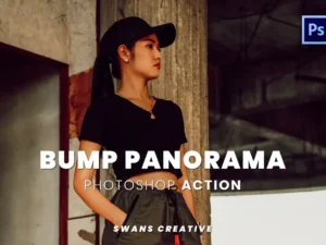 bump panorama photoshop action