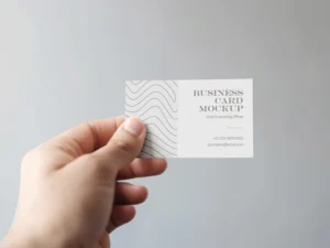 business card mockup kkdxvu