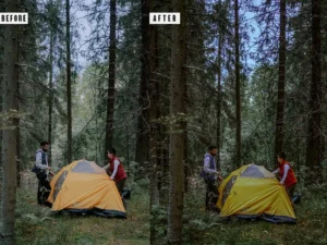 camping photoshop action lightrom presets 3