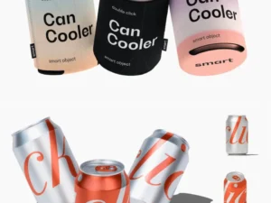 can cooler mockup