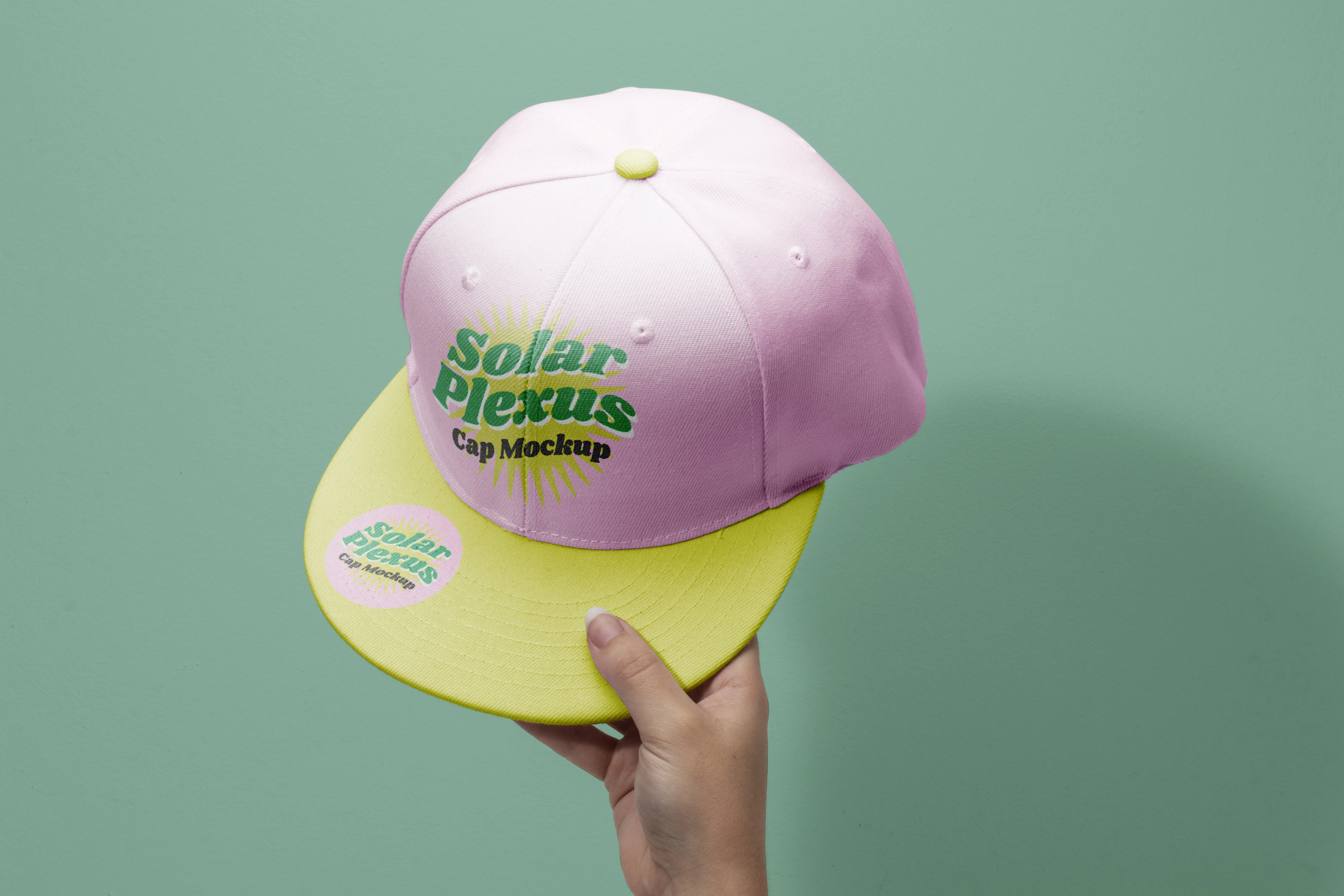 Cap Peak Mockup Design 2