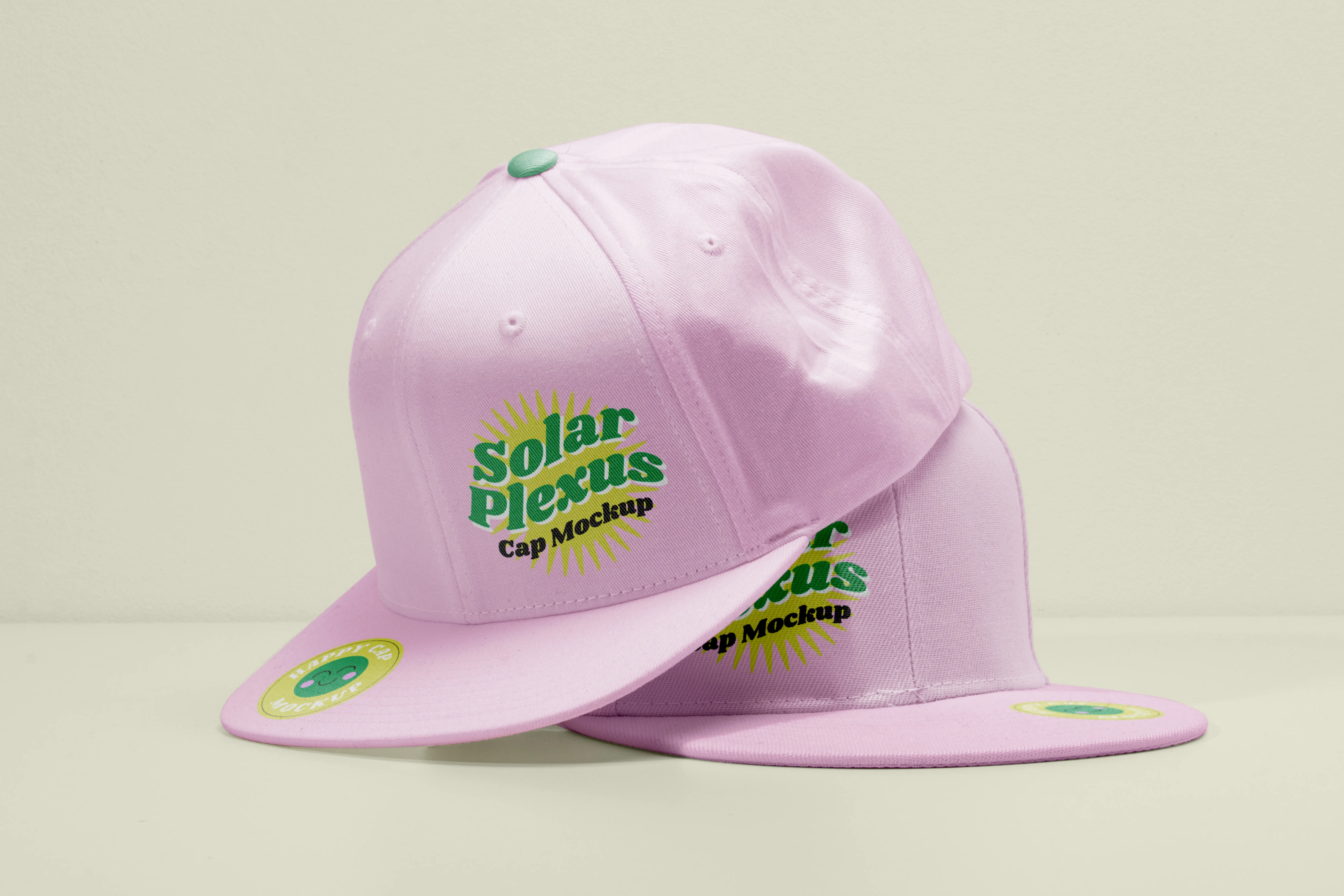 Cap Peak Mockup Design 3