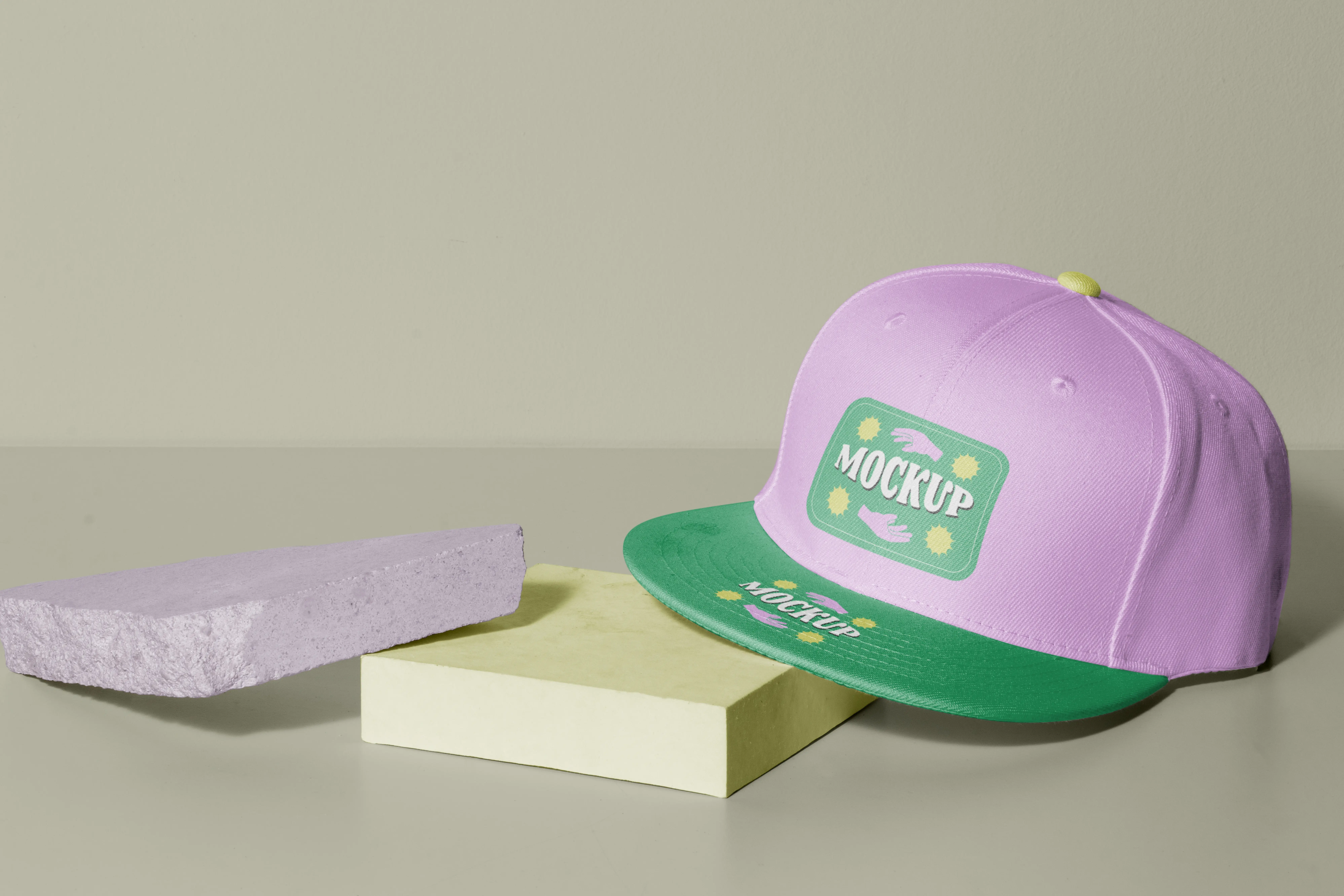 Cap Peak Mockup Design 8