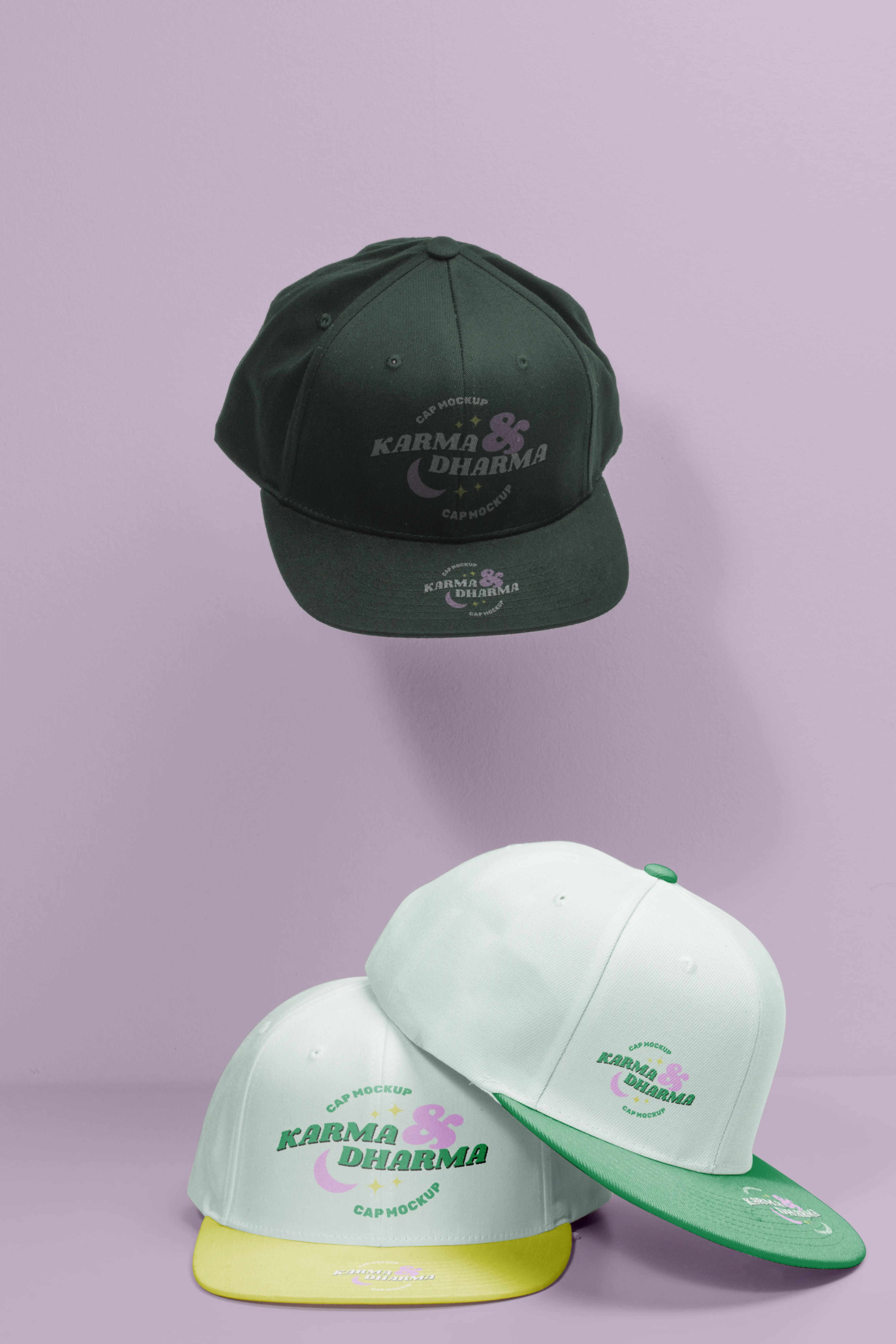 Cap Peak Mockup Design 9