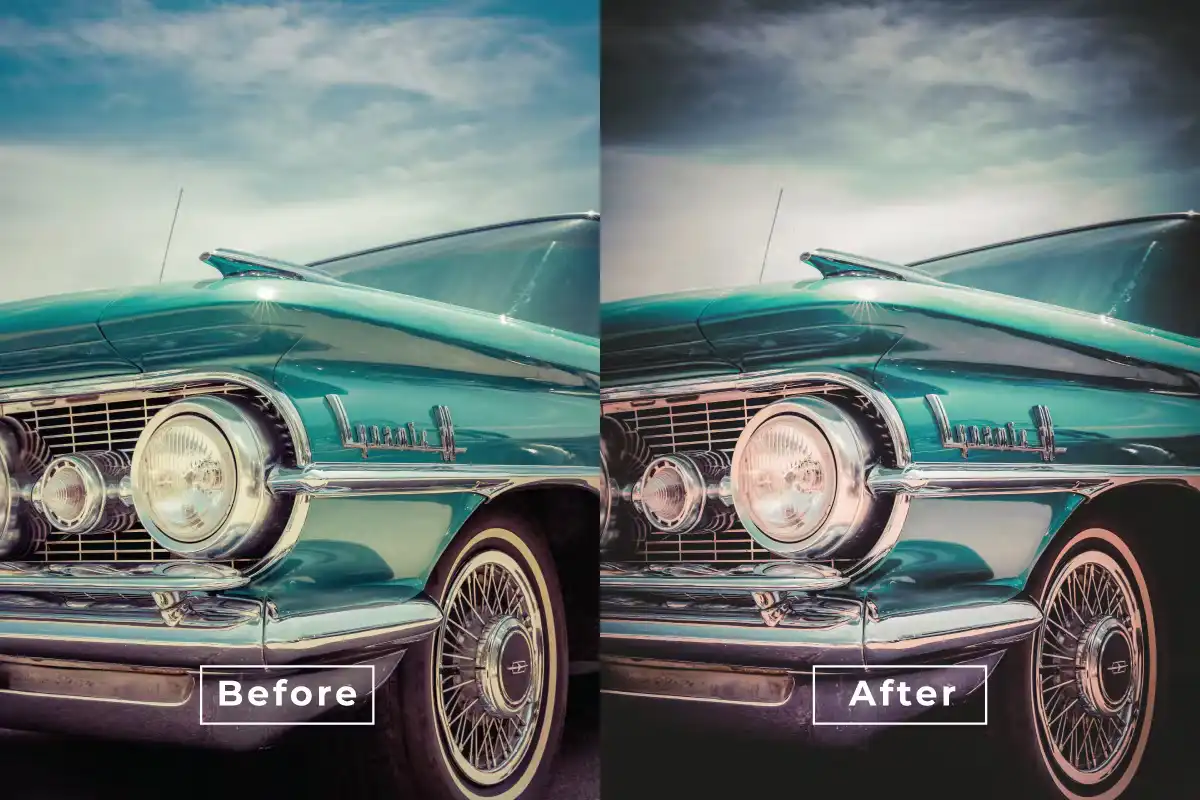 Car Retro Photoshop Action