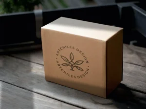 cardboard box mockup 3
