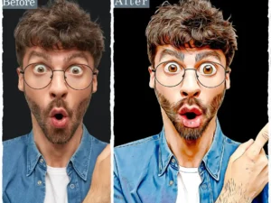cartoon painting effect photoshop action 4