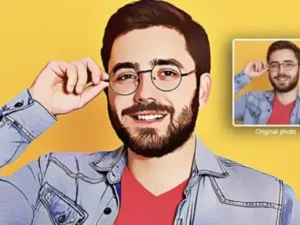 cartoonize art photoshop action q5u2kej