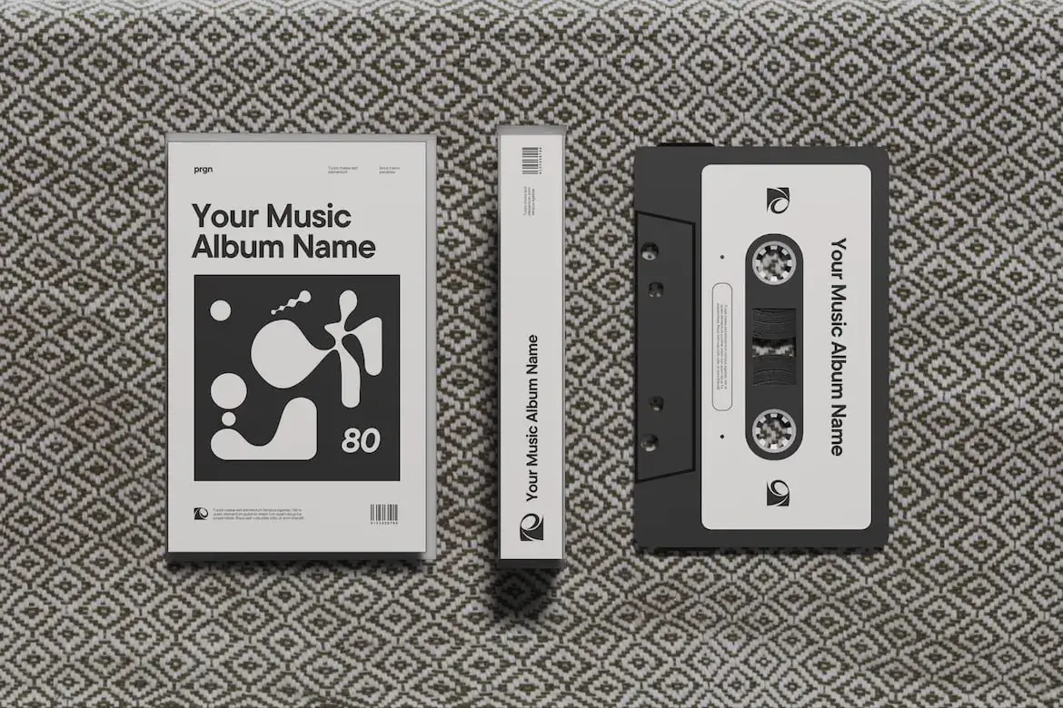Cassette Tape Mockup