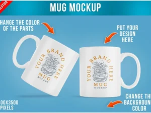 ceramic mug mockup