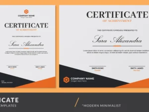 certificate templates