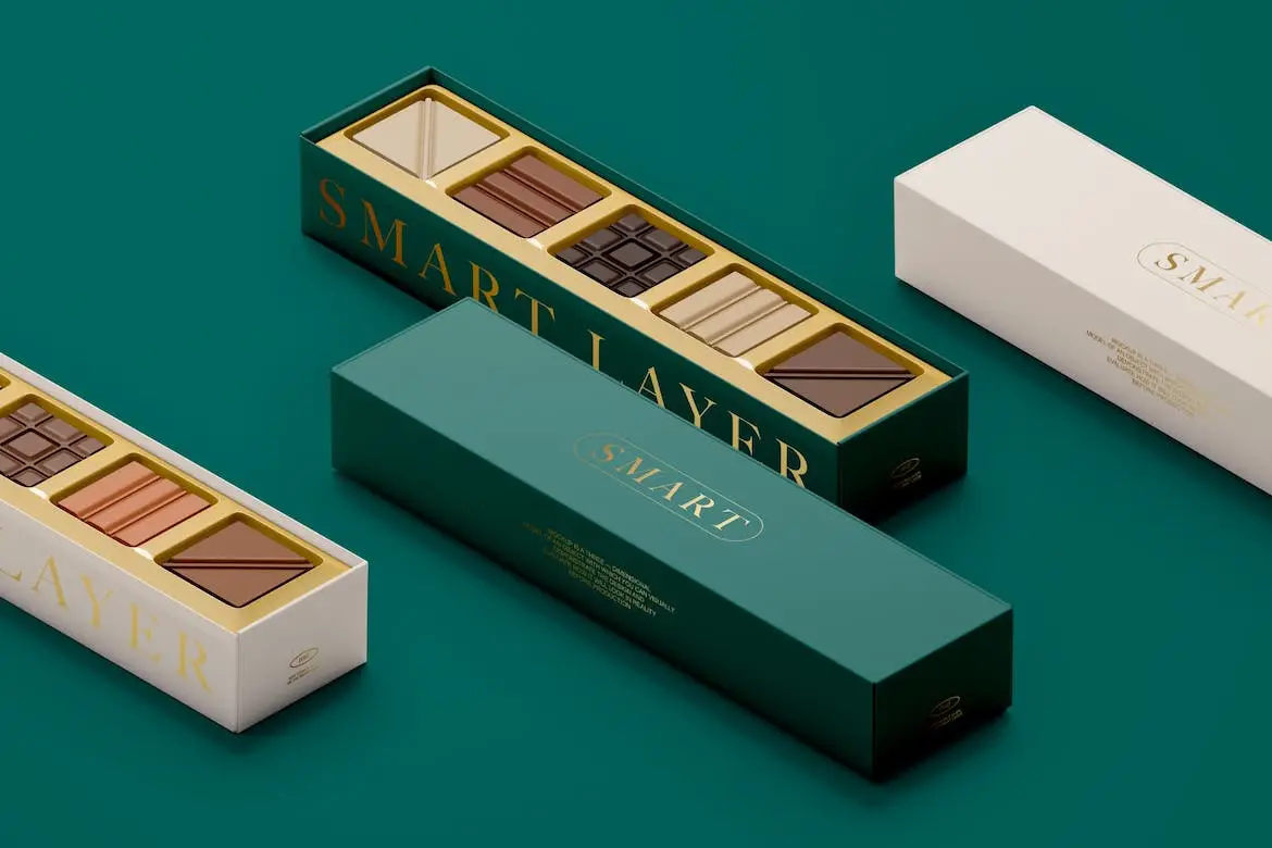 Chocolate Box Mockup