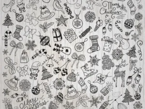 christmas doodles 2