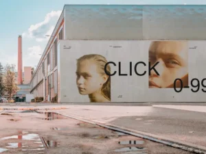 city billboard mockup