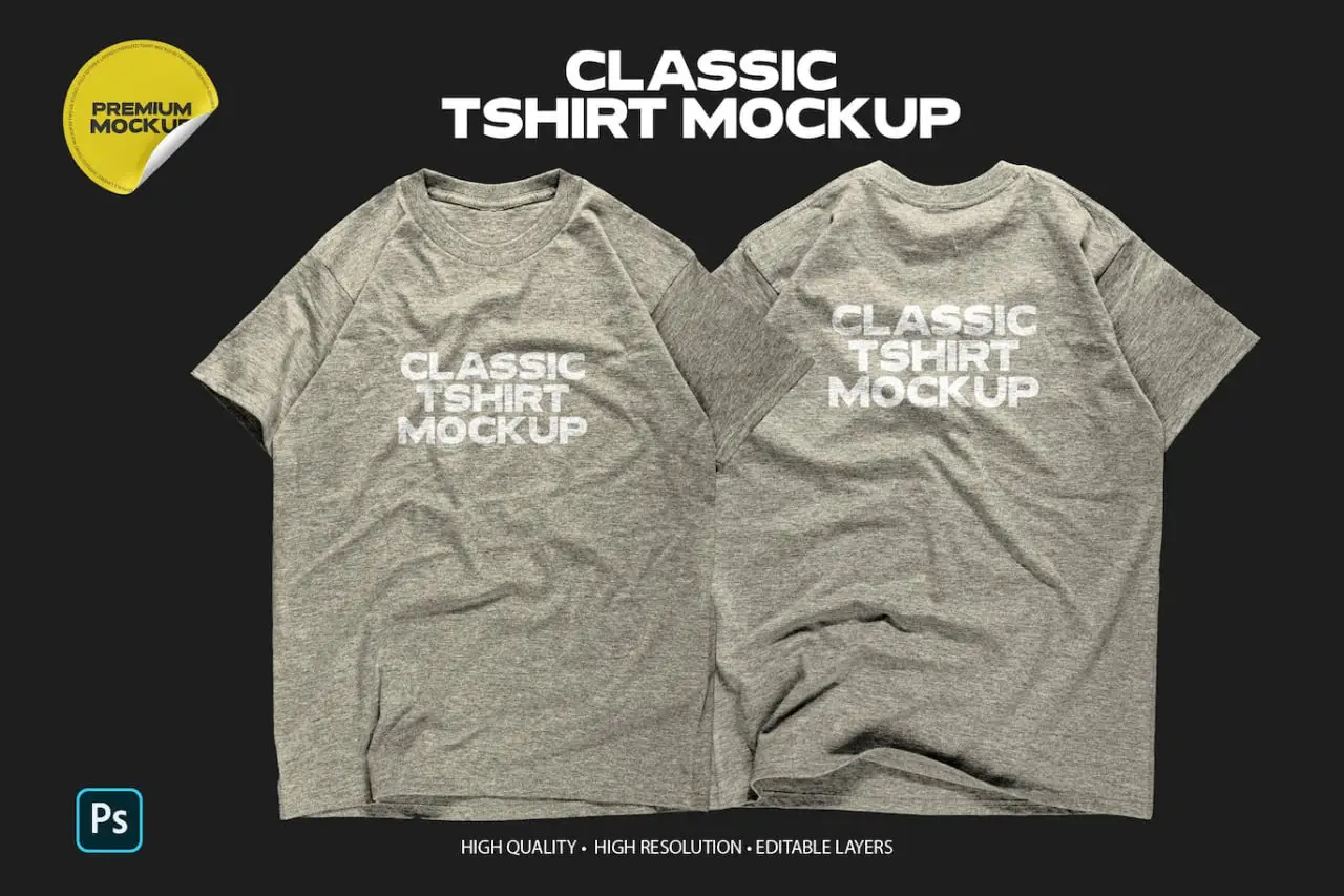 Classic Tshirt Mockup