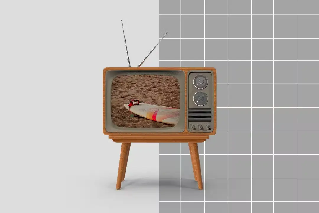 Classic Tv Mockup