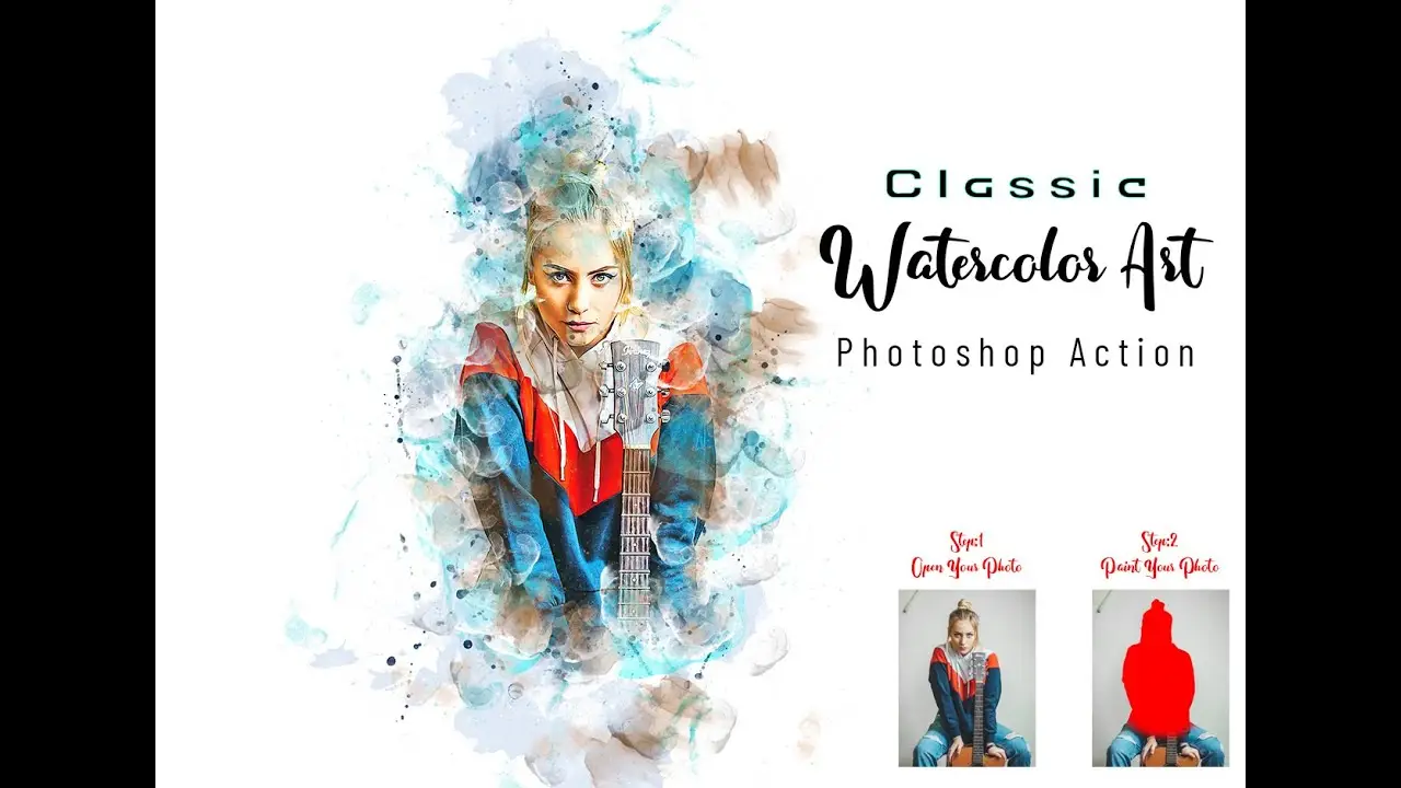 Classic Watercolor Art Ps Action 8 classic watercolor art ps action 11