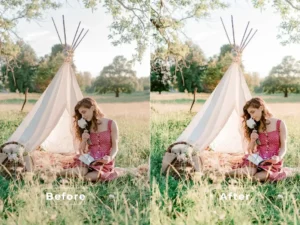 clean fashion photoshop action