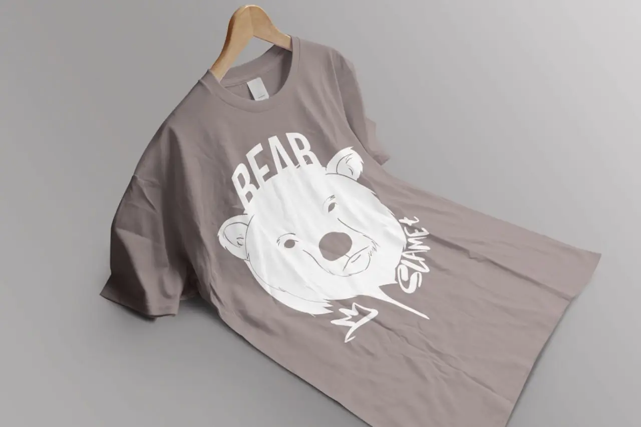 Clean Front T-Shirt Mockup