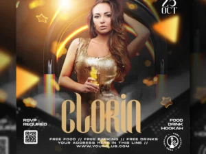 club dj party flyer social media post 1