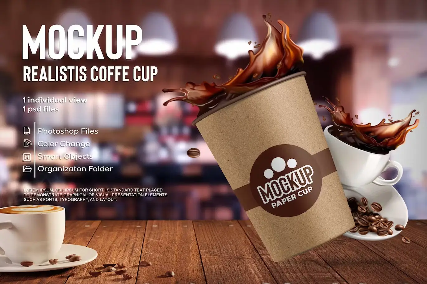 Coffee Cup Mockup