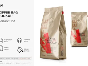 coffee bag mockup